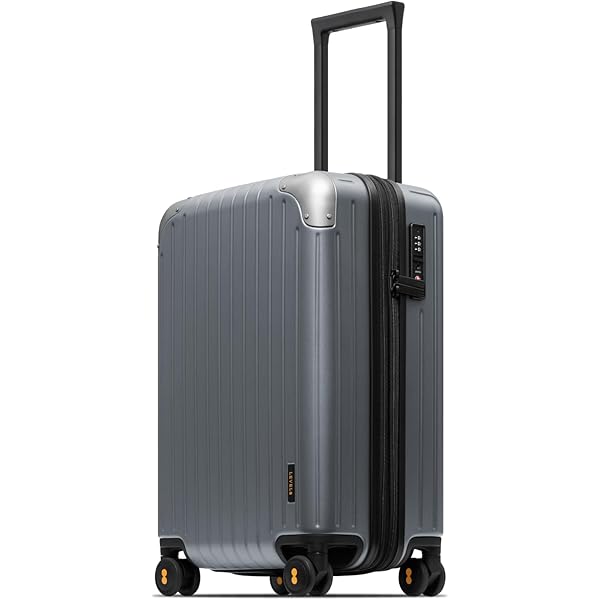Amazon.com | LEVEL8 Carry On Luggage Airline Approved Zipperless