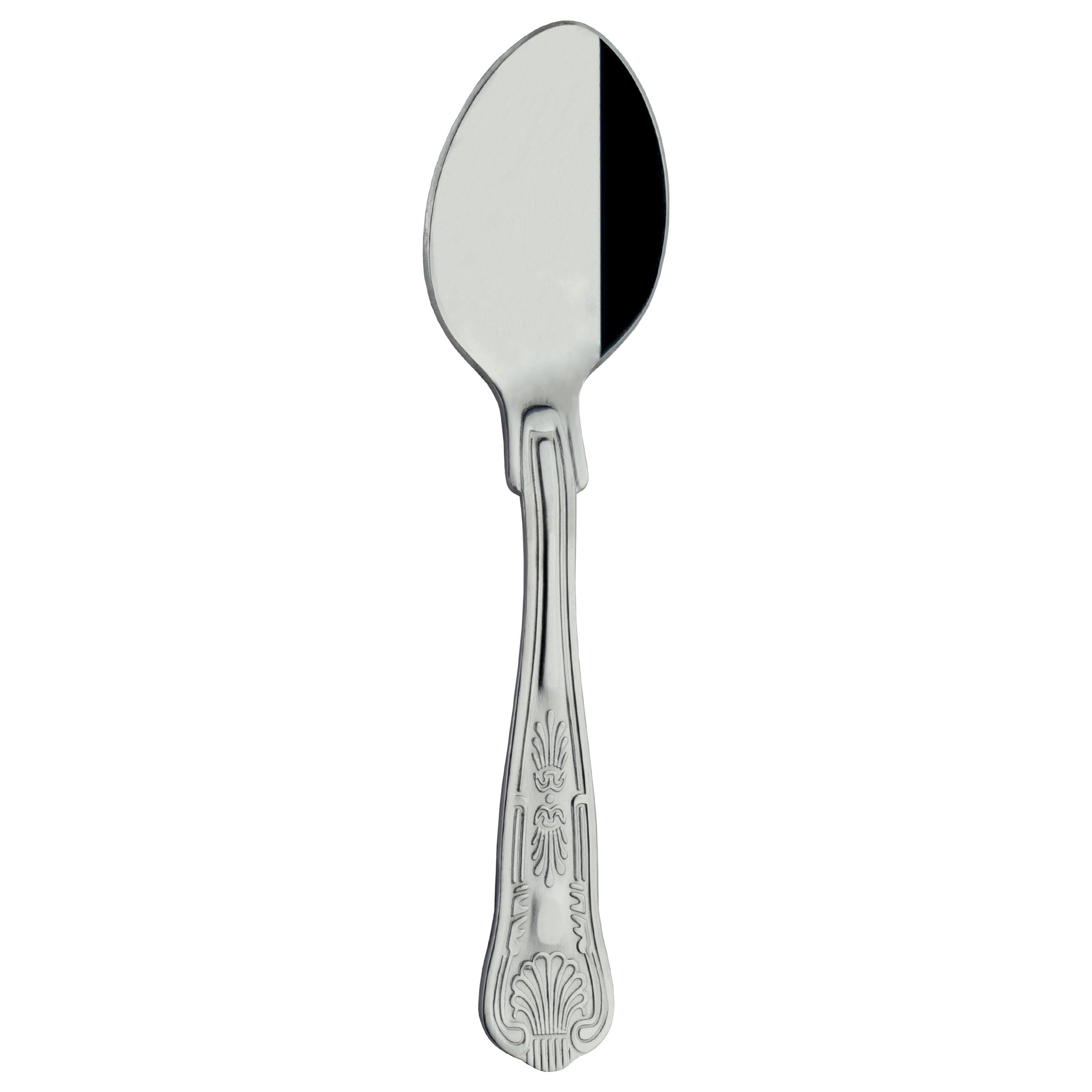 Grunwerg Kings Coffee Spoons COSKGR, 18/0 Stainless Steel, Set of 12