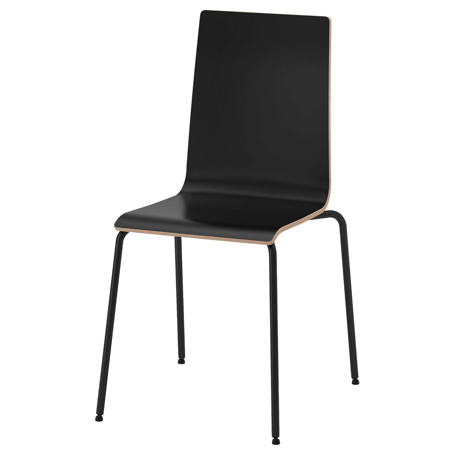 Ikea Martin Chair Standard Size Black Amazon In Home Kitchen