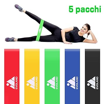 Fitnessbander Widerstandsbander 5 Starke Resistance Band