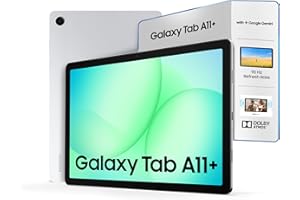Samsung Galaxy Tab A11+, 11 inch 90 H Display | 8 GB RAM | 256 GB Storage | AI with Google Gemini | Dolby Atmos | Quad Speake