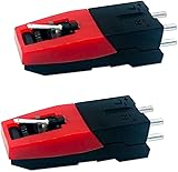 2 Pack Record Player Cartridge, Replacement Vinyl