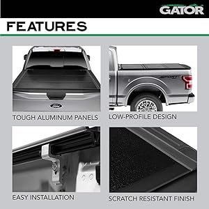 Gator Efx Hard Tri Fold Truck Bed Tonneau Cover Gc34009 Fits 2019 2020 Dodge Ram 1500 New Body Style 6 4 Bed W Out Rambox Made In The Usa Tamano 6 4 Bed