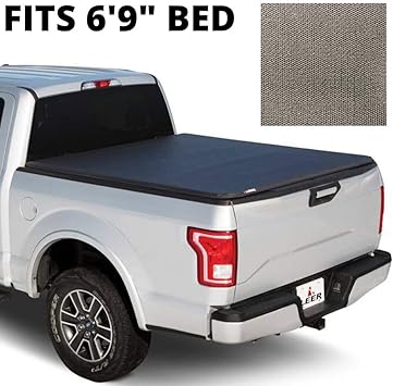 Amazon Com Leer Latitude Sc Fits 1999 Ford Super Duty With 6 9 Ft Bed Easy Install Soft Tri Fold Truck Bed Tonneau Cover Matte Black Automotive