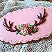 Flower Pro Small Antlers Silicone Mold for Christmas Cake Decorating & Crafts by Katy Sue Molds & Flower Pro. Makes a Pair of Antlers, Each 2.9 Inches Tall, 1.2 Inches Wide, & 0.2 Inches Deep