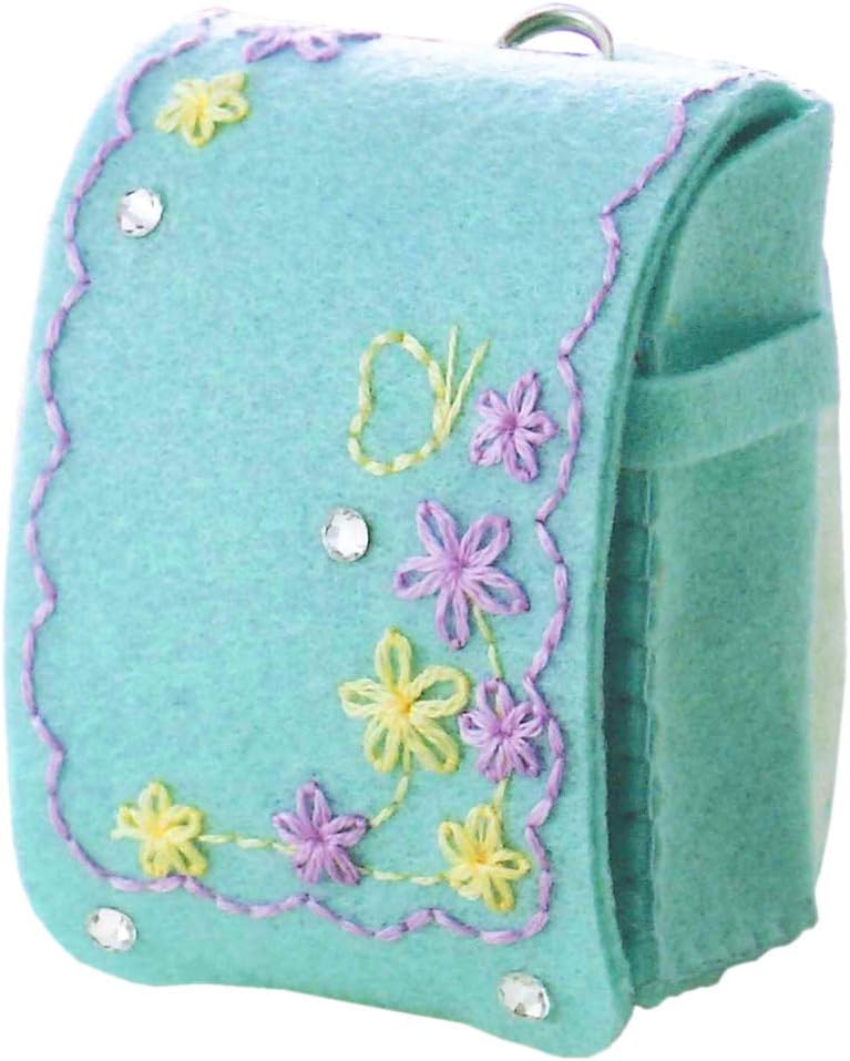 Amazon サンフェルト フェルトで作る ミニミニ ランドセル ミント Sfmmr 3 カットフェルトキット 通販