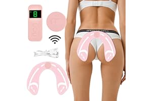 INSOUR Smart Wearable Wireless HIPS Trainer, Body Beauty Intelligent Wireless Fitness Apparatus for Men Women