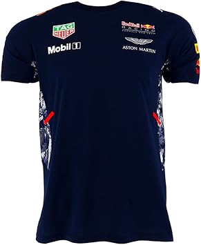 Camiseta Oficial Infiniti Red Bull Racing F1 Red Bull Infiniti F1 Racing Team Drivers Puma Camiseta Oficial 2017 Amazon Es Deportes Y Aire Libre