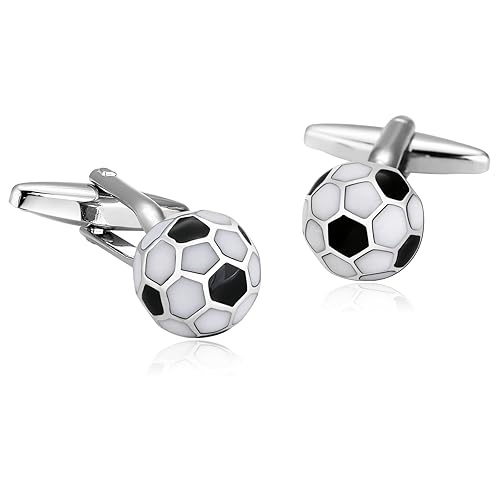 Beydodo Gemelos Acero Inoxidable Grabados Gemelos Camisa Balón de ...