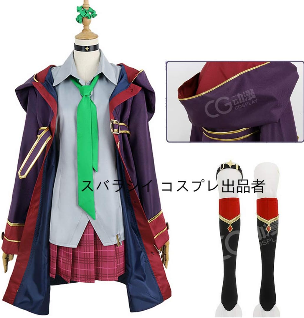 Amazon プリンセスコネクト Re Dive クロエ 黒江花子 コスプレ衣装 ウィッグ 靴別売り 風 靴 ウィッグ 追加可 Cosplay お盆 プレゼント 祭り コスチューム クリスマス イベント パーティー 文化祭 ハロウイーン衣装 仮装 変装 コスプレ 仮装 通販