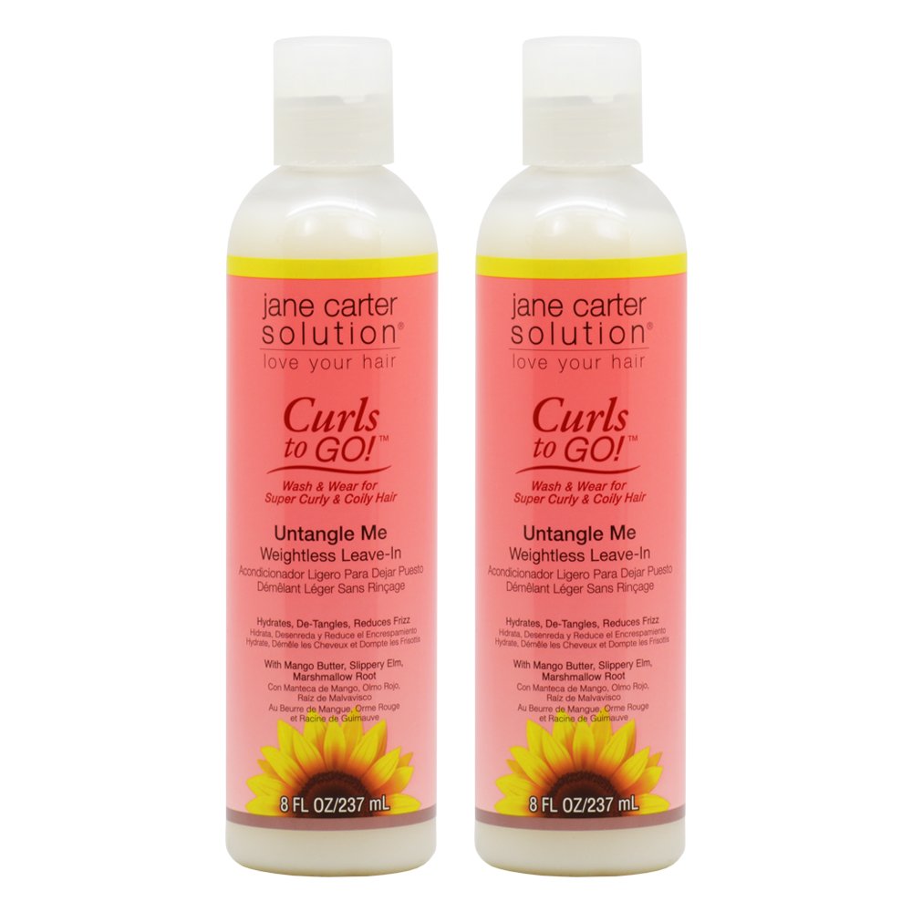 Jane Carter Solution Curls To Go Untangle Me 8oz Pack Of 2 Buy Online In Andorra At Andorra Desertcart Com Productid 39539254