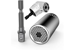 FRUHOLT Stocking Stuffers for Men Super Universal Socket Tools Gifts for Men, Grip Set with Power Drill Adapter Cool Stuff Gadgets Present Ideas Gifts for Dad Husband Him Adults Mens Gifts Christmas for Women