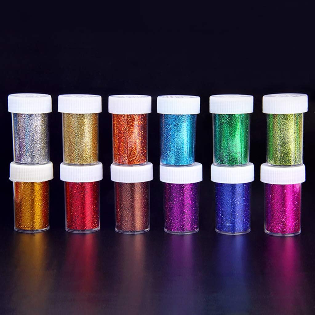 Epoxy Resin Pigment 12 Colour Glitter Powder Epoxy Highly