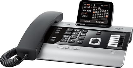Siemens Gigaset DX600A SET mit 1x C59H Mobilteil – ISDN, Anrufbeantworter, Bluetooth® ECO DECT