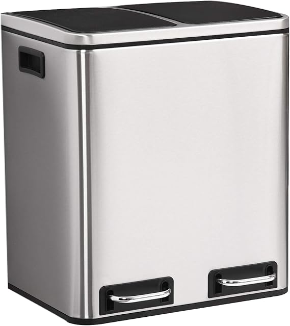 trash can recycle bin combo cabinet