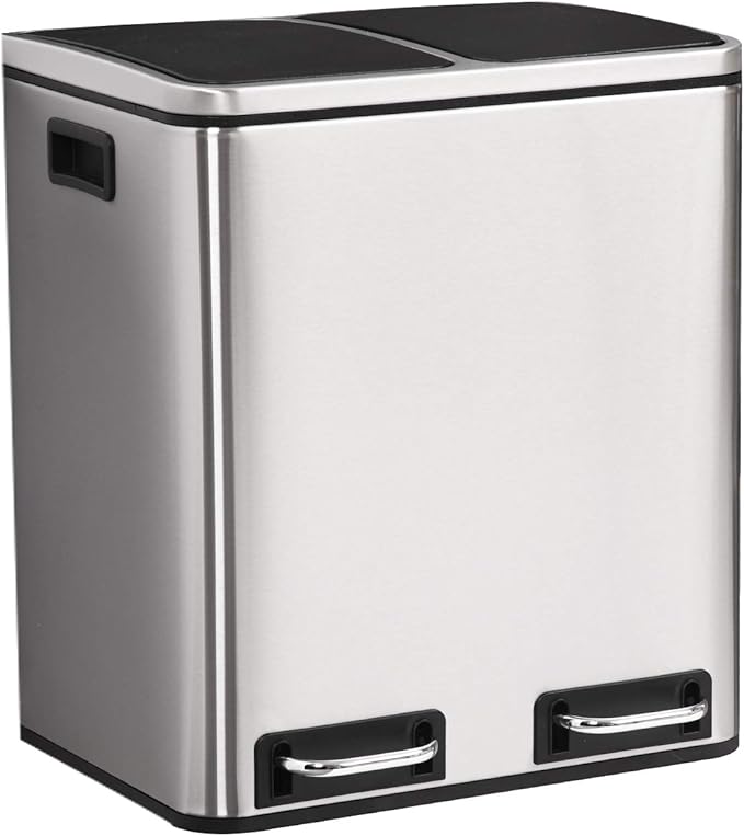 trash can recycle bin combo cabinet