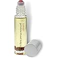 Honeybee Gardens Crystal Infused Body Oil Rollerball, Garnet, Organic, Moisturizing, Non-Greasy, for All Skin Types, 2 Fl Oz