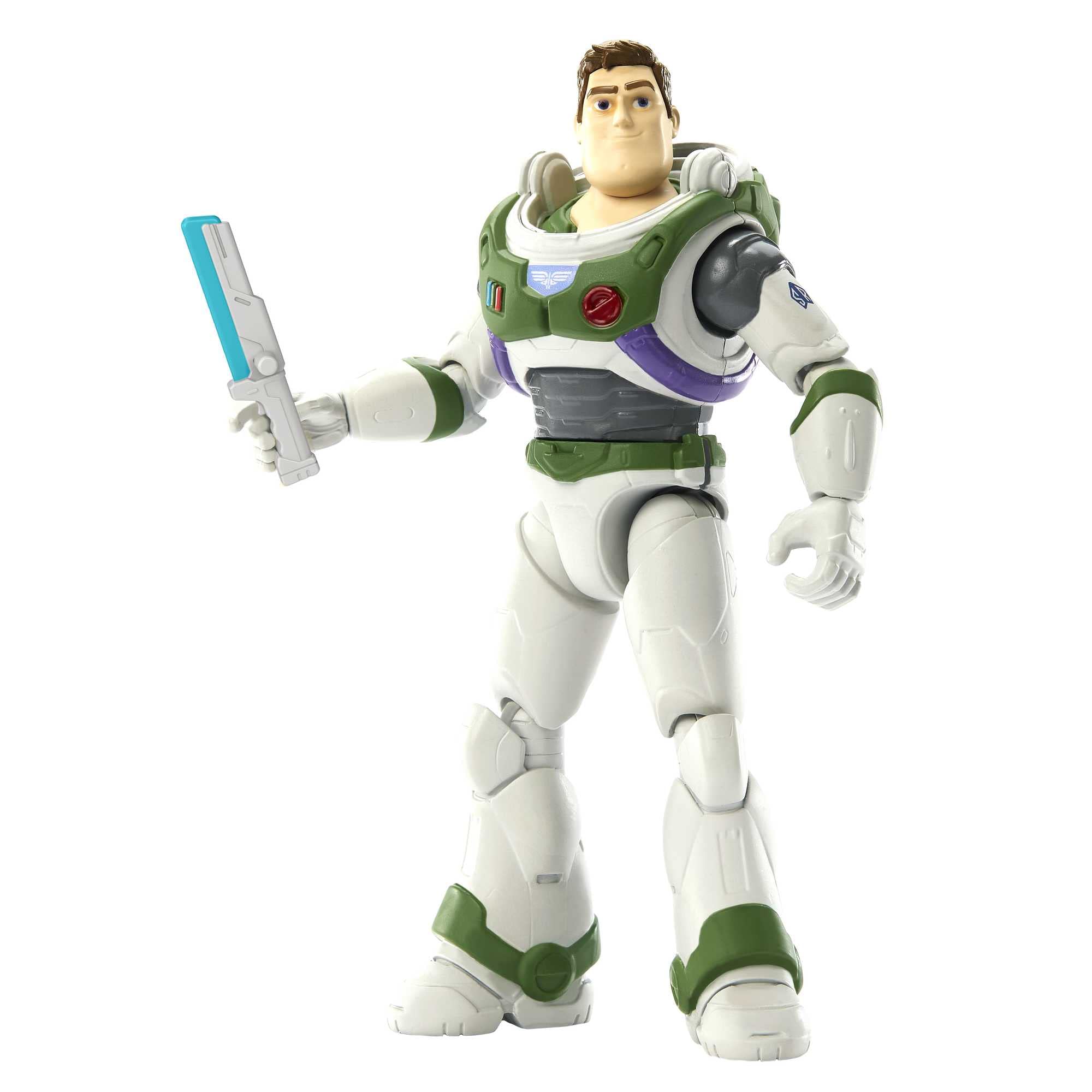 Buzz Lightyear Disney and Pixar Lightyear Space Ranger Alpha Buzz Lightyear Figure, Authentic Action Figure 5 Inches tall with 12 Posable Joints, Laser Blade, 4 Years & Up, HHJ79