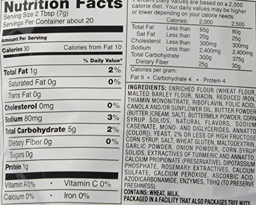 MRS. CUBBISON’S FRENCH BREAD CROUTONS, GARLIC & BUTTER, 5 OZ