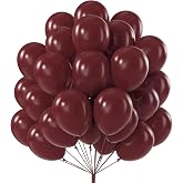 Amazon.com: PartyWoo Ruby Red Balloons, 52 pcs 12 Inch Red Balloons ...