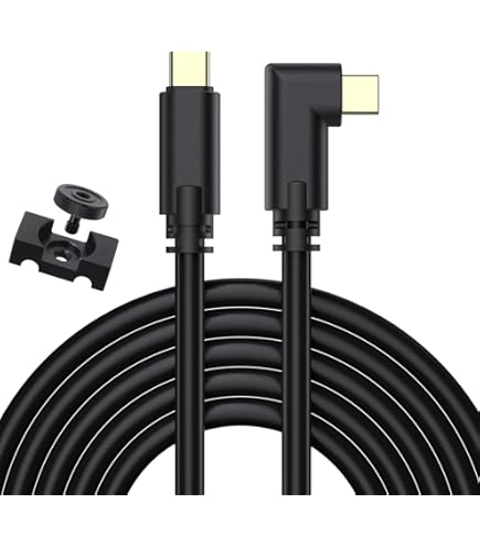 PCCables.com 15 Ft USB 3.0 Tether Cable For Nikon Cameras (D850, D800, D800E, D810, D500, D5) - White/Gold