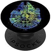 Star Wars Millennium Falcon Tie Dye Galaxy Fill PopSockets Adhesive PopGrip