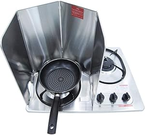 Splatter Guard for Cooking - Grease Splatter Screen - 4 Sided Splatter Guard Compact Type - Stainless Steel - Unfold 33.26 in x 14.17 in - Fold 8.26 in x 14.17 in x 0.86 in