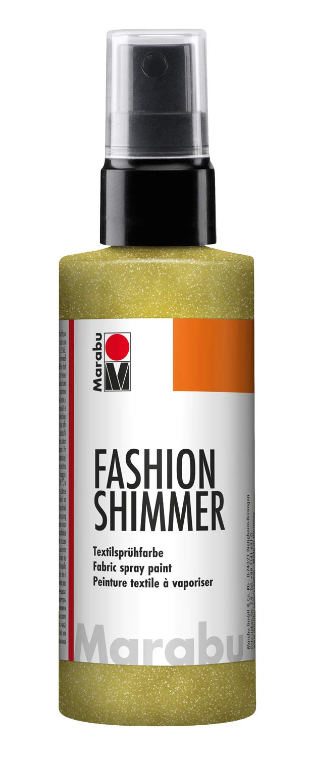 Marabu Fashion Shimmer Spray 100ml - Lemon