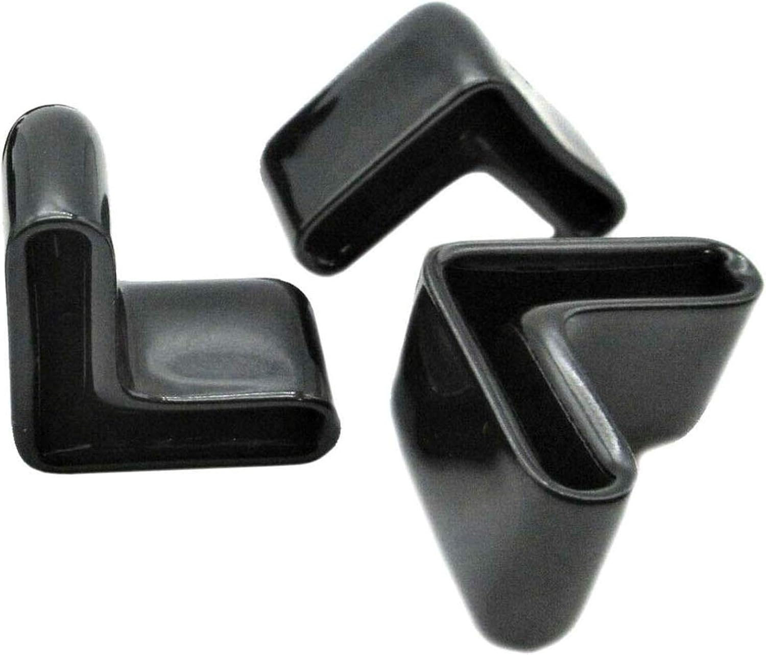 L Shaped Angle Iron Foot Pads 3/4” Angle Iron End Caps PVC Corner