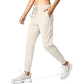SANTINY Women's Joggers Pants Pockets Drawstring Running Sweatpants for Women Lounge Workout Jogging