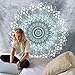 BLEUM CADE Mandala Tapestry Wall Hanging Indian Bohemian Hippie Psychedelic Tapestry Wall Decor for Living Room Bedroom