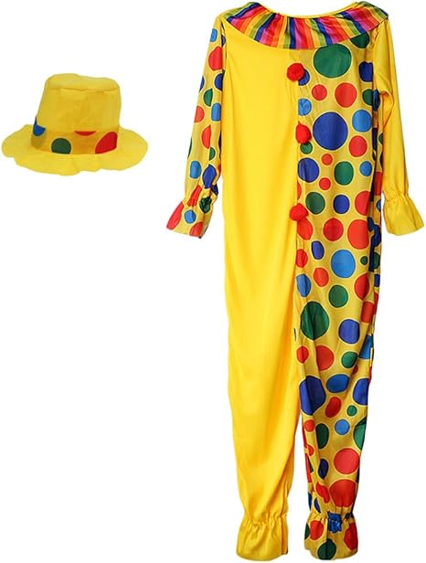 Amazon Co Jp ピエロ衣装 帽子 キッズコスチューム 仮装 コスプレ パーティー ハロウィーン カーニバル ステージパフォーマー 子供服 面白い 4サイズ選べる Xl おもちゃ