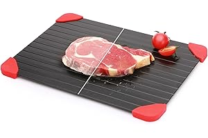 Spectabilis Defrosting Tray for Frozen Meat, Miraculous Rapid Natural Heating Defroster, Large Size Thawing Plate Kitchen Mat