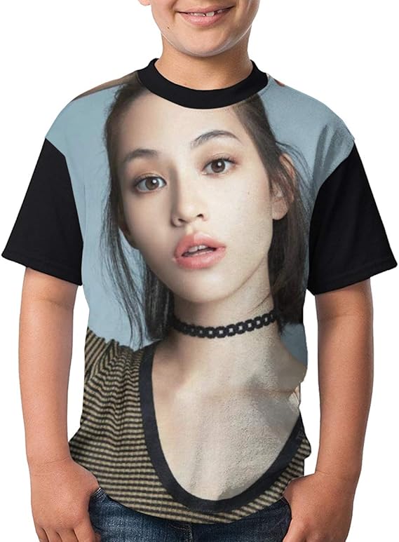 Amazon Co Jp しょうねん 半袖 夏服 水原希子 みずはら きこ1 薄手 Tシャツ 吸水速乾 3dプリント おしゃれ シンプル 上質 Tシャツ 人気 軽い ファッション 柔らかい おおきいサイズ 快適しょうねん 服 ファッション小物
