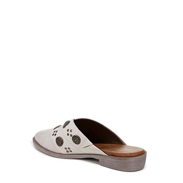BLOWFISH MALIBU WOMENS HAZEL MULE OFF WHITE 11 M