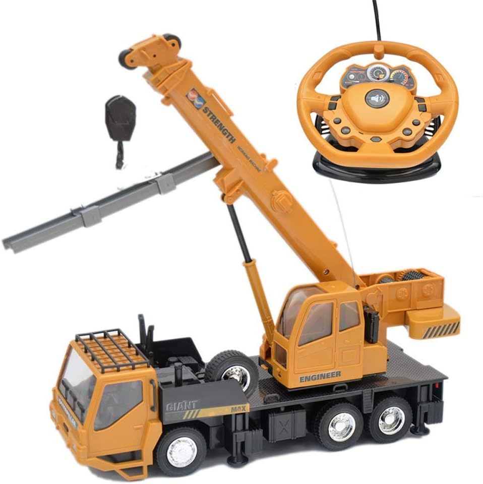 Rc car toy Crane Electric Tower Crane Remote Control Crane Simulation