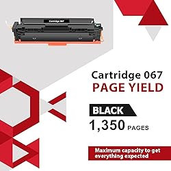 067 067H Black Toner Cartridge 2 Pack MF656CDW