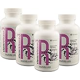Stemtech Stemrelease3™ Cutting-Edge Stem Cell Nutrition for Natural Renewal and Youthful Vitality, Exclusive Blend for Enhanced Telomere Health 60 Capsules (4 Pack)