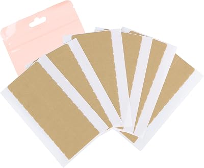 GOO GOO Hair Extension Tape Double Sided Adhesive Replacement Tape 72pcs 1.6x0.3
