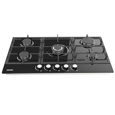 smooth surface gas cooktop