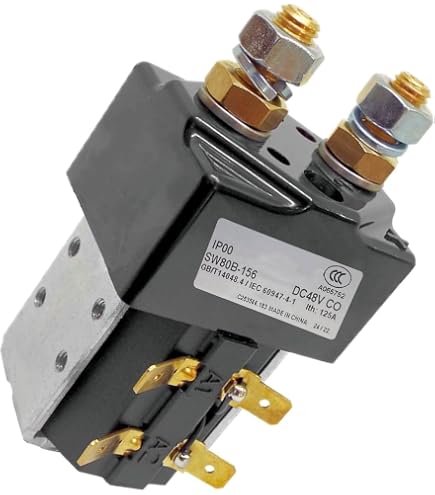 Contacteur SW80 SW80B-156 Contacteur Albright SW80B-156 48 V 125 A Pour Chariot élévateur à Pièce Engin électrique Contacteur SW80 SW80B-156 Contacteur Albright SW80B-156 48 V 125 A Pour Chariot élévateur à Pièce Engin électrique