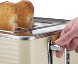 Russell Hobbs Inspire 4 Slice Toaster Cream with Extra Wide Slots 1800W view 3