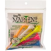 Martini 3 1/4" Step-Up Assorted Golf Tees- Pack of 2 (10 Tees)