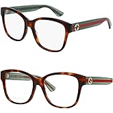 Gucci GG0038ON Designer Fashion Eyeglasses Stylish Square Frame Eyewear with Luxury eSHADES Kit - Embrace Sophistication and Elegance