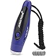 UNIWA Electronic Whistle, Battery Operated Whistle Adjustable 3 Different Loud Whistle Sounds with Lanyard Handheld Electronic Whistles for Referees Volleyball Coaches Teacher, Soccer Sports Whistle