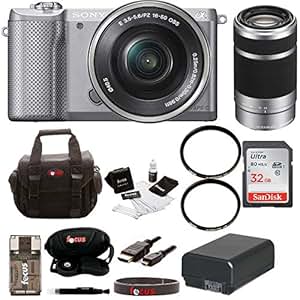 Amazon.com : Sony Alpha A5000 ILCE-5000L/S Mirrorless