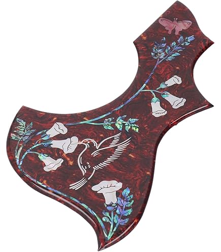 Pickguard adhesivo para guitarra acústica tortoise o negro