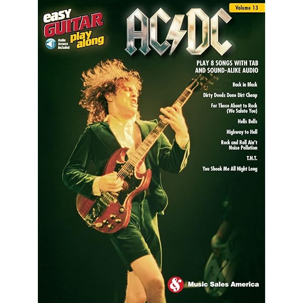 Amazon.com: AC/DC Classics - HJal Leonard Guitar Play-Along Vol