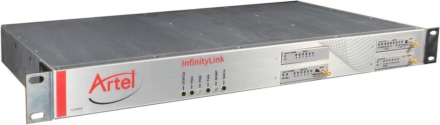 Artel IL6000 | 1 RU 4 Slot Media Transport Chassis