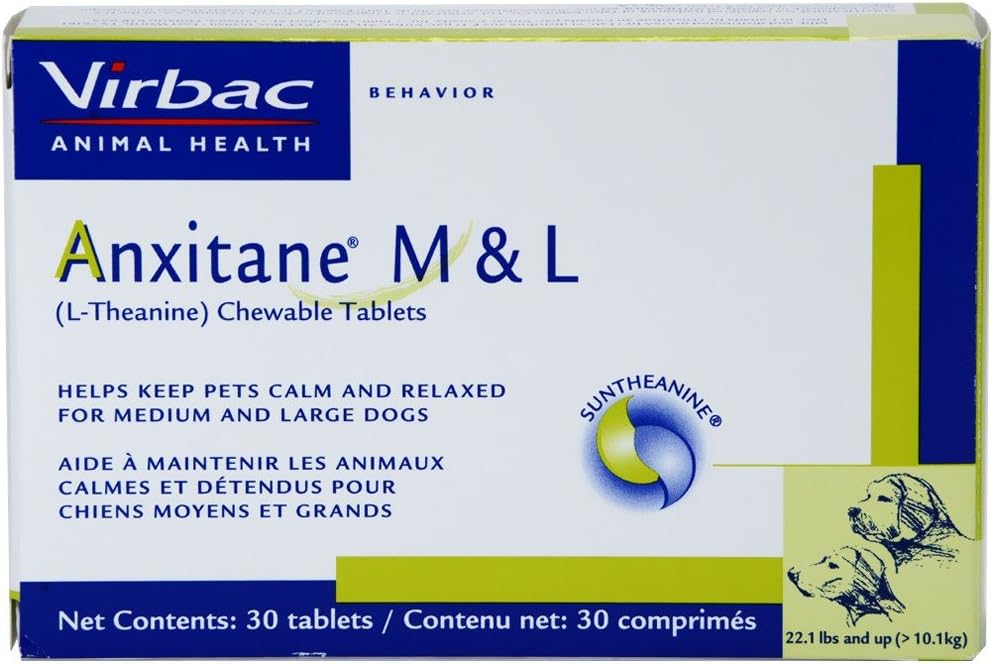 Virbac Anxitane M & L (30 Tabs) Amazon.ca Sports & Outdoors